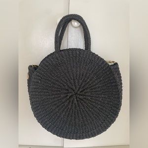 Clare V. Woven Alice Circle Bag